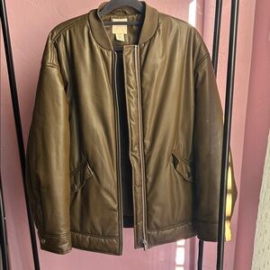 H&M Olive Green Bomber Jacket